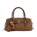 Trendy Suede Solid Color Crossbody Bag 6W10BBG1862