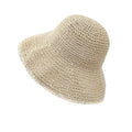 Elegant Lace Straw Bucket Hat - DippedShop Wholesale - #2051