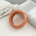 Trendy Geometric Resin Round W - DippedShop Wholesale - #4627