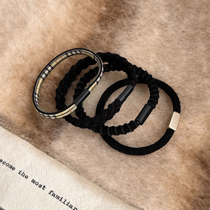 Retro Solid Color High Elastic Hair Tie MK2BLW6W6HHT23