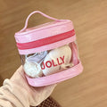 Stylish Waterproof Clear PVC Portable Cosmetic Bag MK2BW6S10BOB110