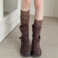 Lace Elastic Stockings - DippedShop Wholesale - #0371
