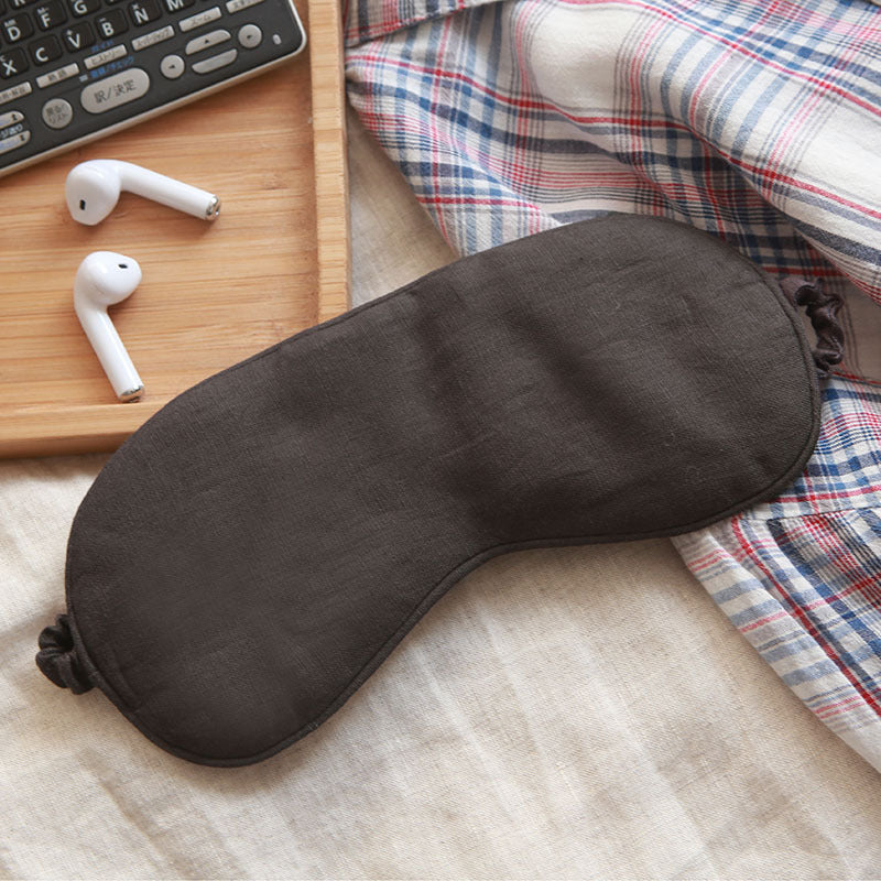 Pure Linen Eye Mask - DippedShop Wholesale - #4067