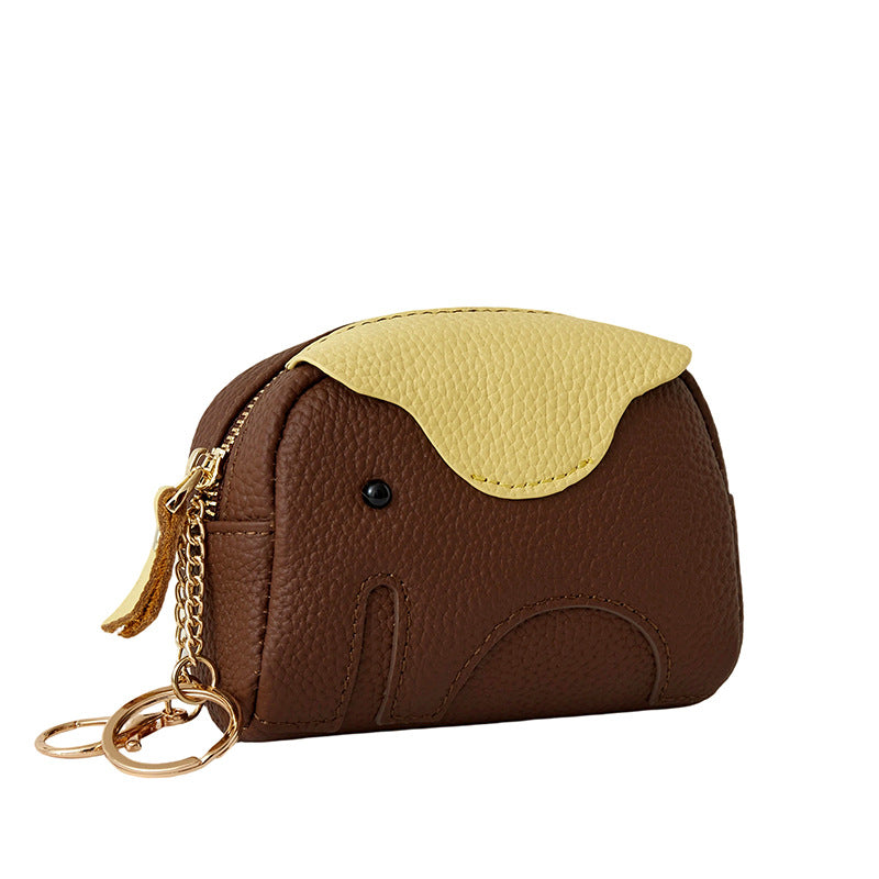 Color Block PU Leather Mini Ca - DippedShop Wholesale - #1747