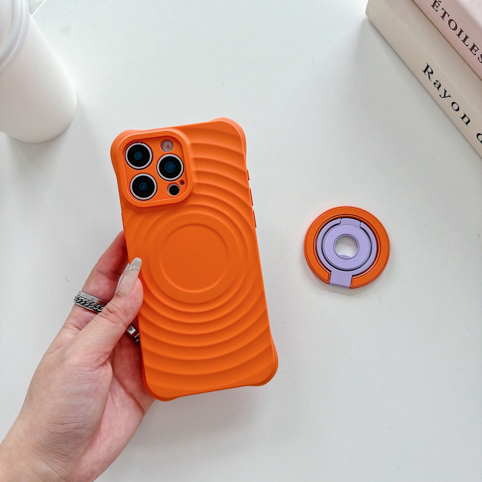 Magnetic Ring Holder Phone Case - DippedShop Wholesale - #1795