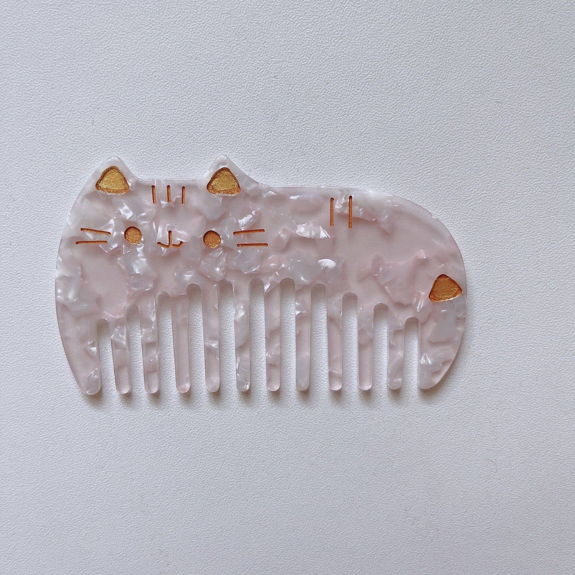 Wide Teeth Acetate Hair Combs - DippedShop Wholesale - #0931