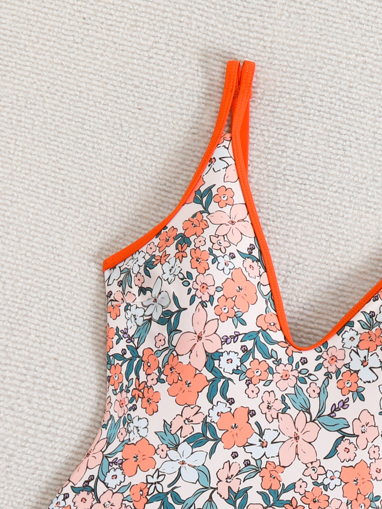 Sexy Floral One-Piece Swimsuit - DippedShop Wholesale - #1091
