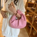 Minimalist Crescent Leather Handbag - DippedShop Wholesale - #3651