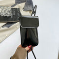 Glossy PU Leather Crossbody Mini - DippedShop Wholesale - #4771