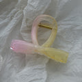 Cute Iridescent Flower Geometric Hair Claw 8AS6HCP307L