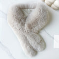 Faux Fur Collar Scarf - DippedShop Wholesale - #0003