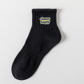 Letter Embroidered Socks - DippedShop Wholesale - #1251