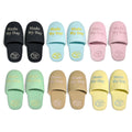Soft Embroidered Waffle Slippers - DippedShop Wholesale - #2835