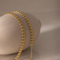 Fashion Gold Plated Cuban Chai - DippedShop Wholesale - #4275