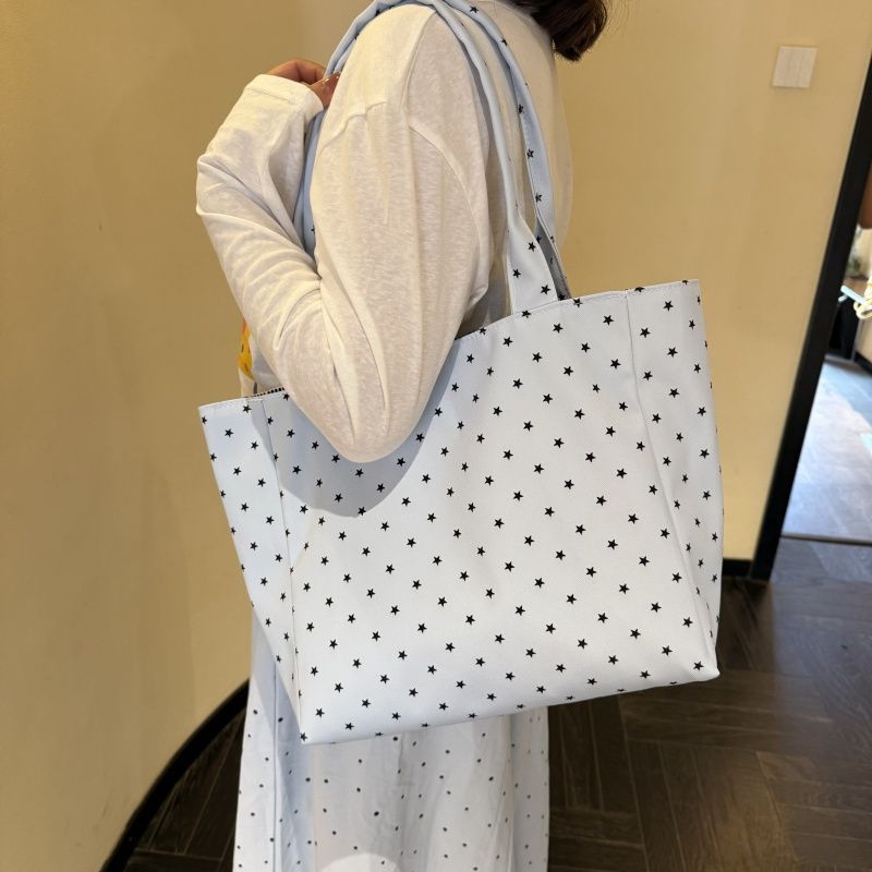 Stylish Star Print Large Capacity Tote Bags 6W10BBG1950