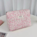 Fresh Floral Print Large Capacity Makeup Bag 6S10BOB1035