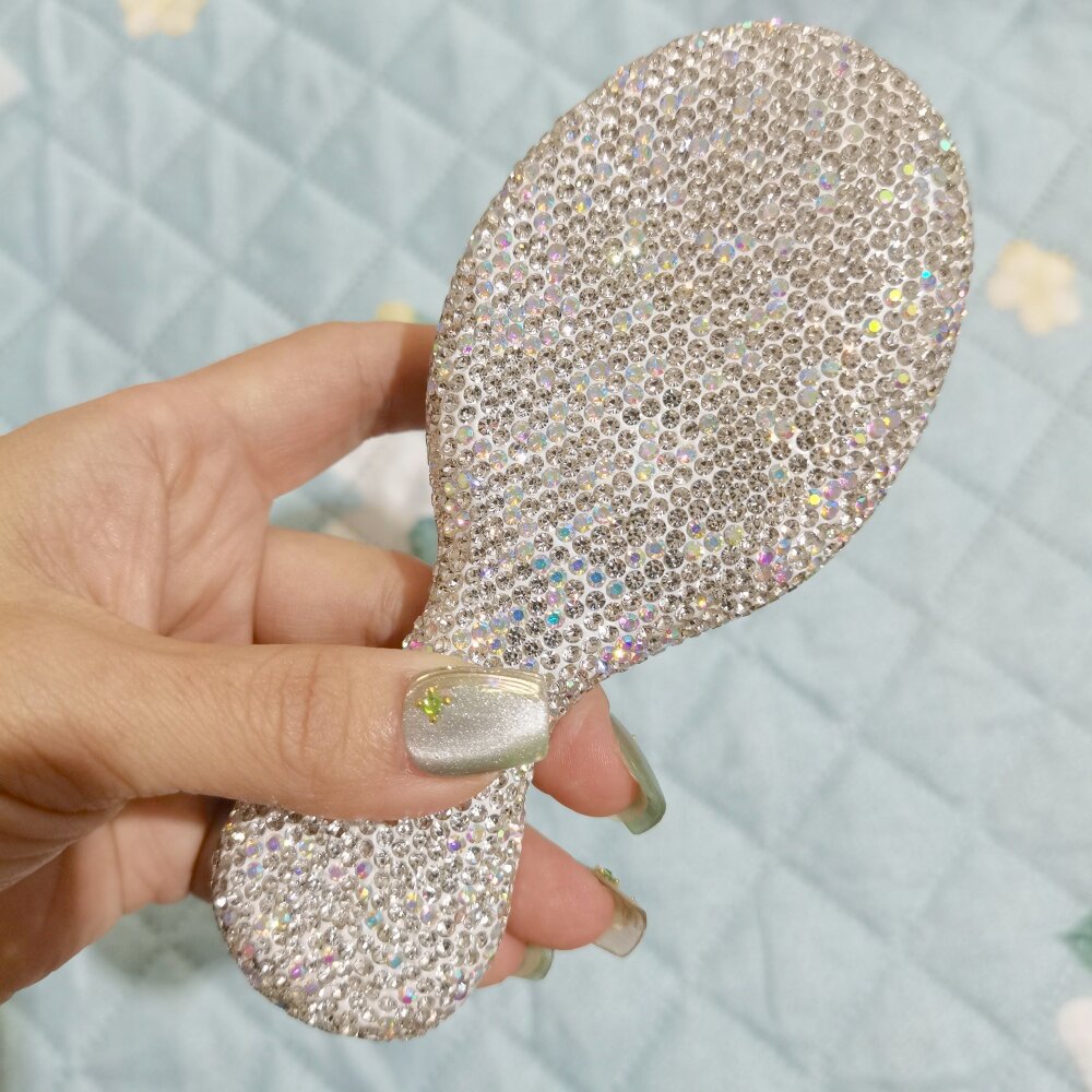 Glitter Rhinestonr Anti-Static Cushion Hair Brush 6C5CB164