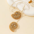 Beaded Conch Pendant Keychain - DippedShop Wholesale - #6931