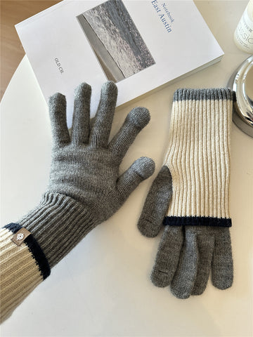 Winter Wool Blend Touch Screen Warm Gloves DP25H741