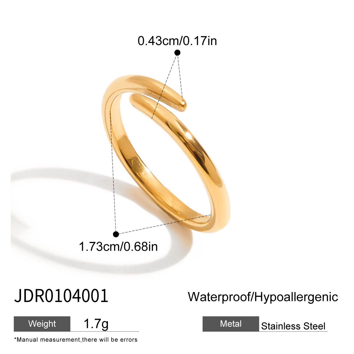 Square Cubic Zirconia Ring - DippedShop Wholesale - #6227