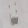 Glitter Rhinestone Acrylic Mini Apple Crossbody Bag 6W10BBG1736