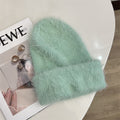 Fluffy Faux Fur Beanie - DippedShop Wholesale - #0115