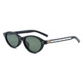 Oval Frame Acetate Cat-Eye Sunglasses MK2PPIM6W6GSG224