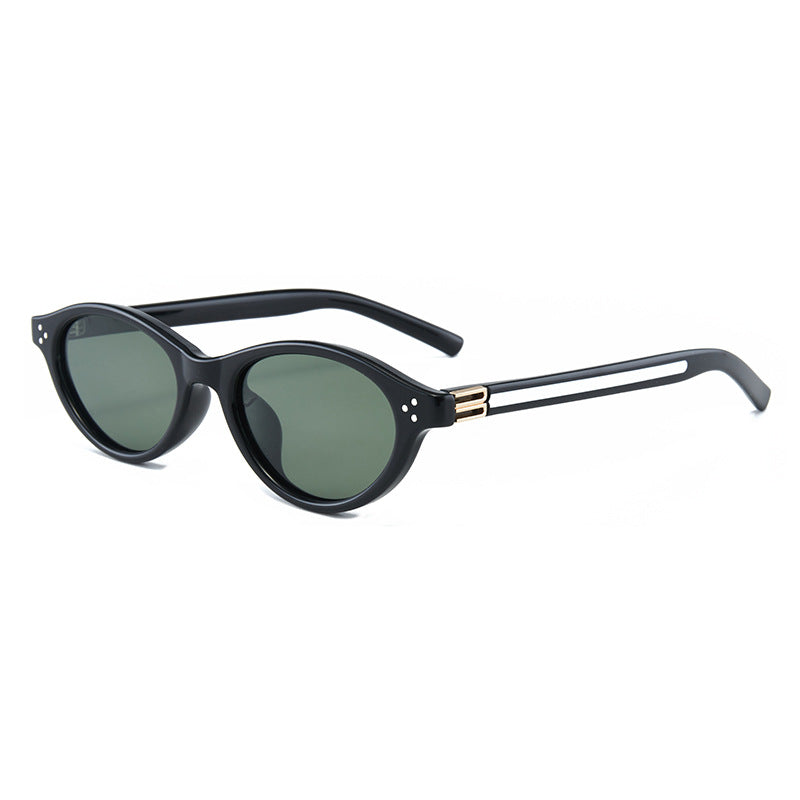 Oval Frame Acetate Cat-Eye Sunglasses MK2PPIM6W6GSG224