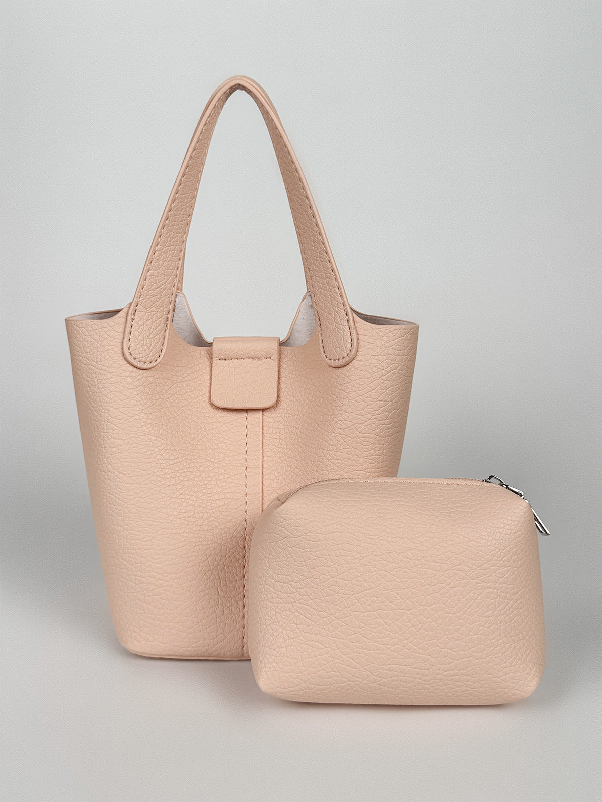 Trendy Soft PU Leather Bucket - DippedShop Wholesale - #9859