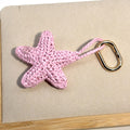 Cute Handmade Raffia Starfish Keychain Bag Charm MK2ZCAS6W10BBC47