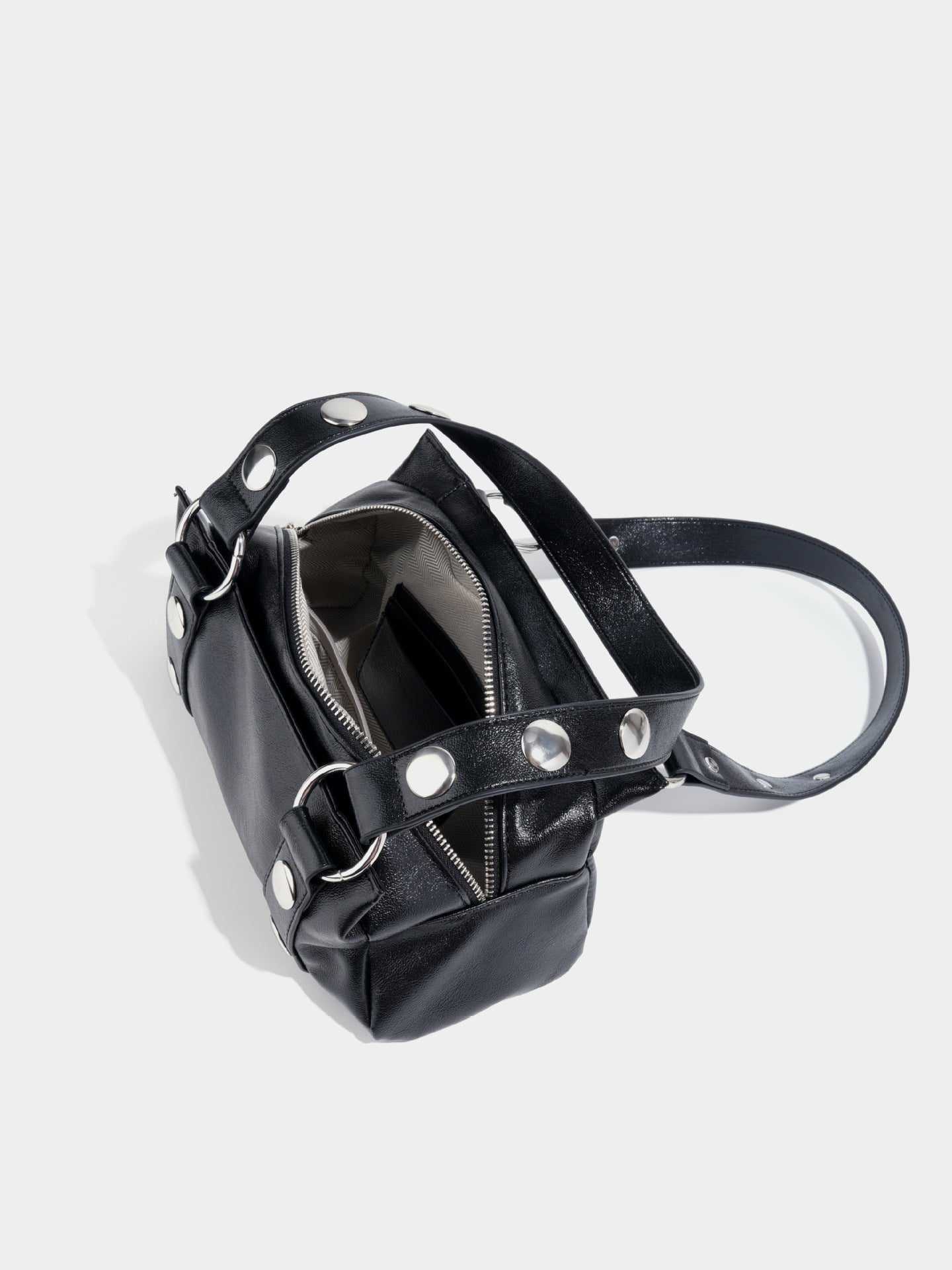Studded Punk Shoulder Bag - DippedShop Wholesale - #8867