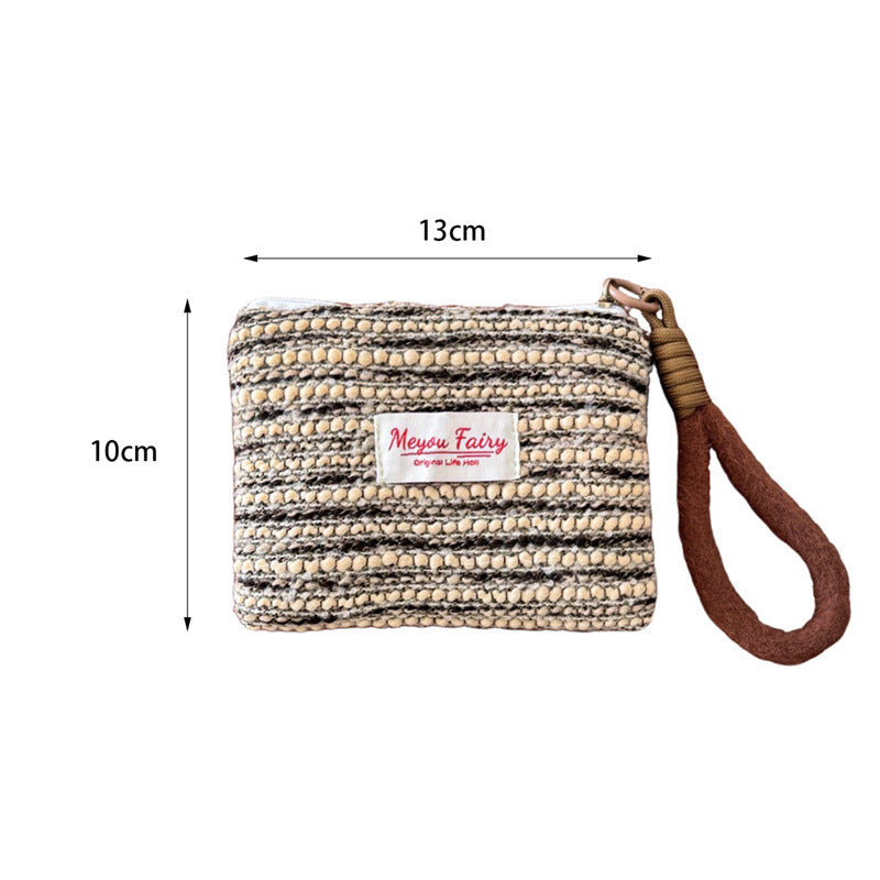Minimalist Color Block Large Capacity Cosmetic Bag 6C5CO274