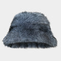 Winter Fuzzy Faux Fur Outdoor Warm Bucket Hat 6W6HAT532