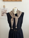 Knit Triangle Scarf - DippedShop Wholesale - #2931
