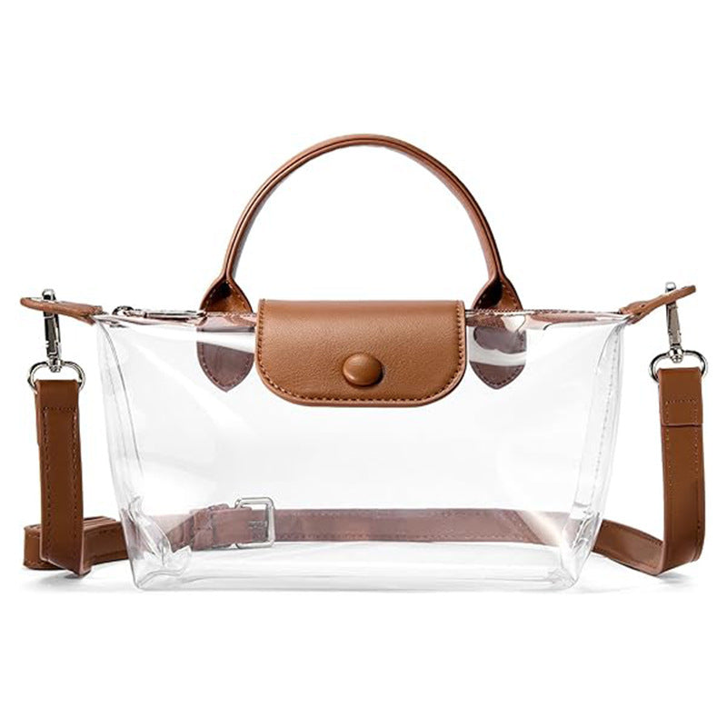 Classic Clear Jelly Shoulder Crossbody Bag 8PC6BBG454T