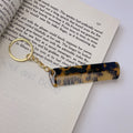 Retro Leopard Square Portable Acetate Hair Combs MK2BLM6C5CB81