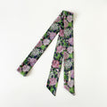 Simple Polka Dots Color Block Thin Long Scarf MK2BLW6W6NSI80