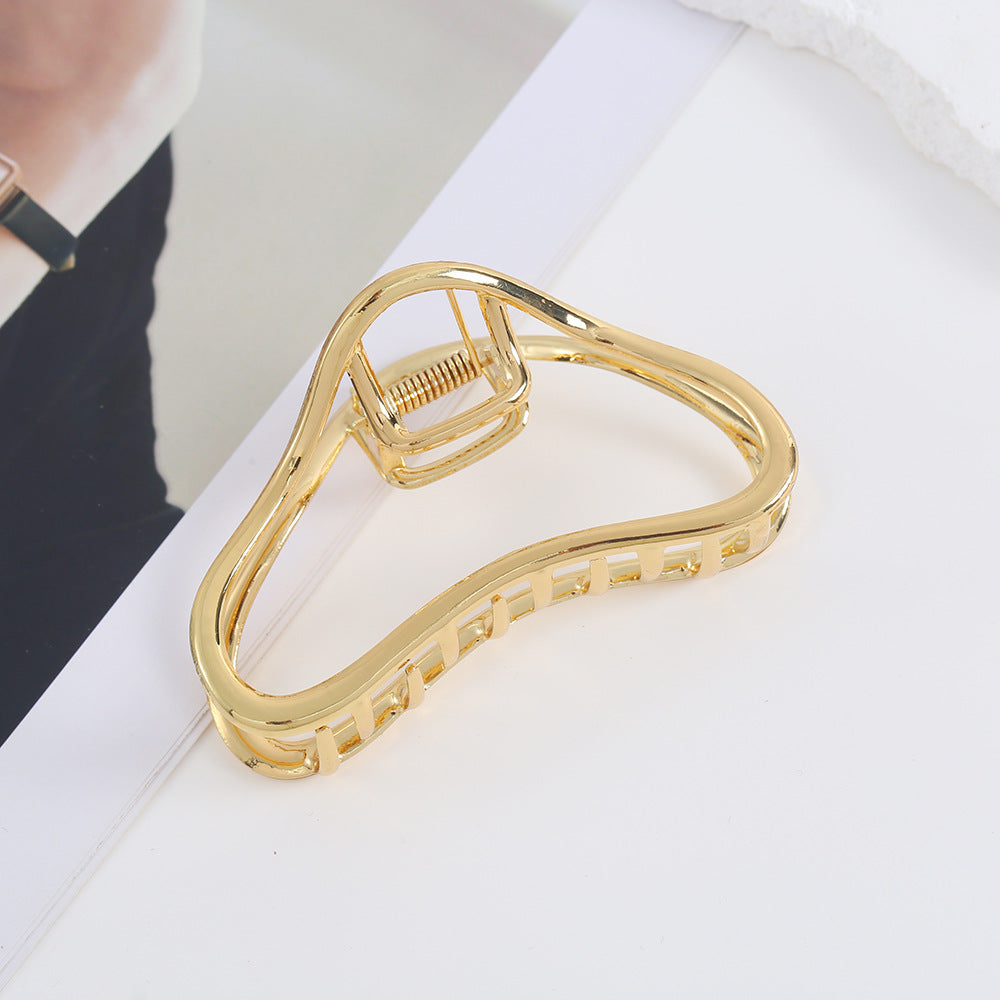 Minimalist Gold Cloud Hair Claw - DippedShop Wholesale - #5027