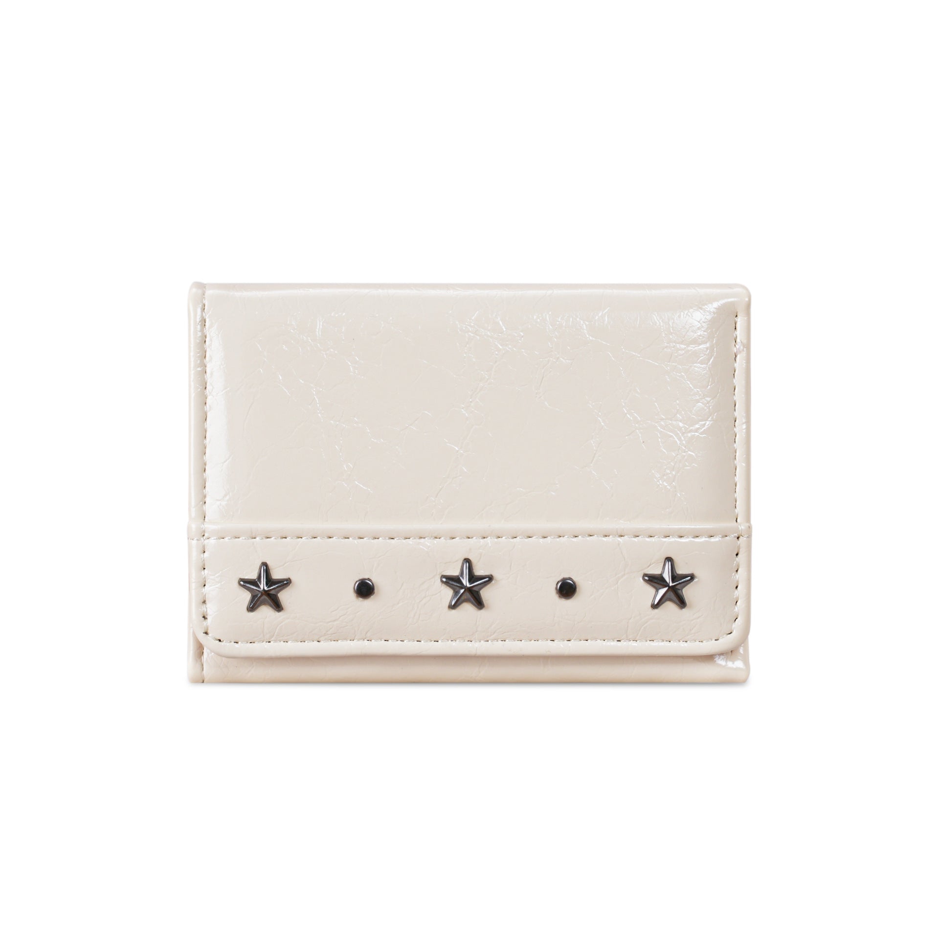 Trendy Star Rivet PU Coin Purse Wallet 6S10BWB139
