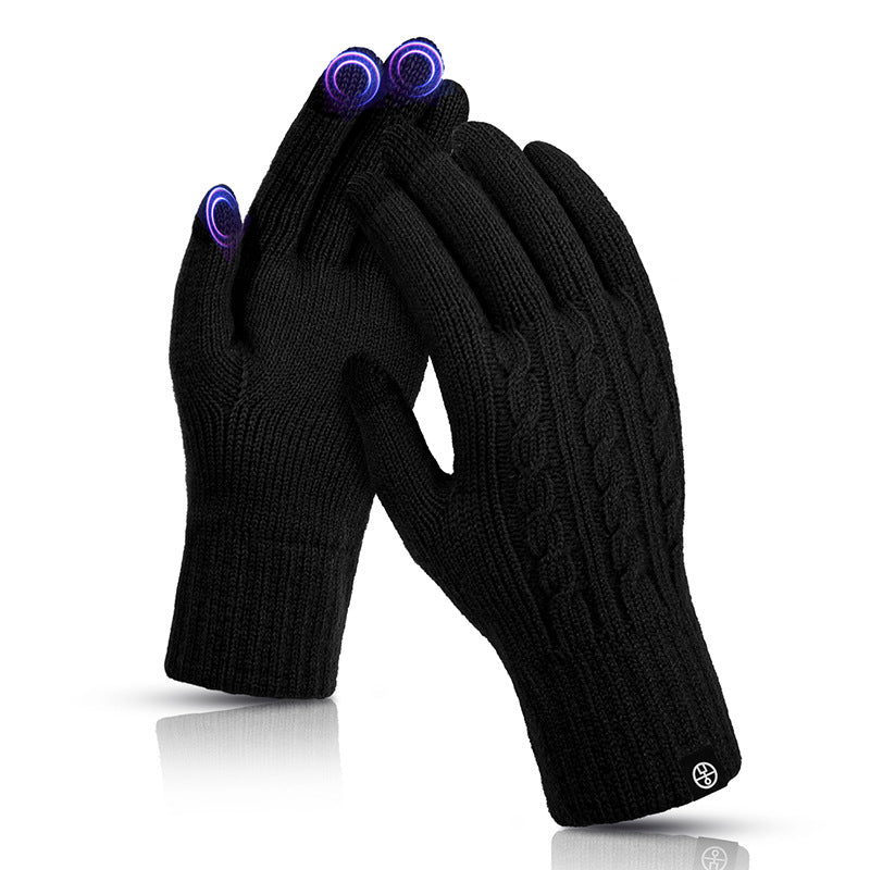 Cable Knit Gloves - DippedShop Wholesale - #2035