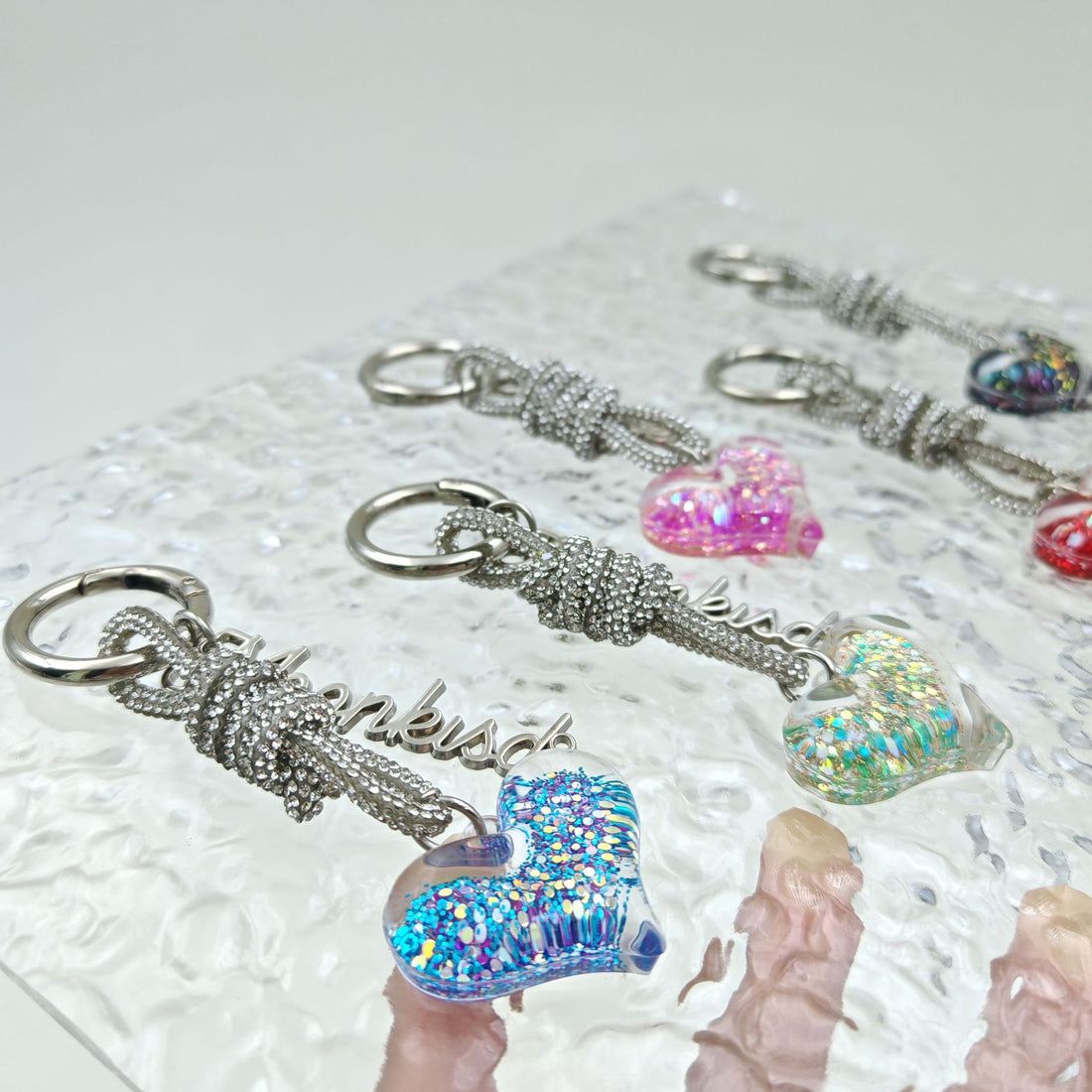 Cute Love Braided Keychain Bag Charm DP25C773