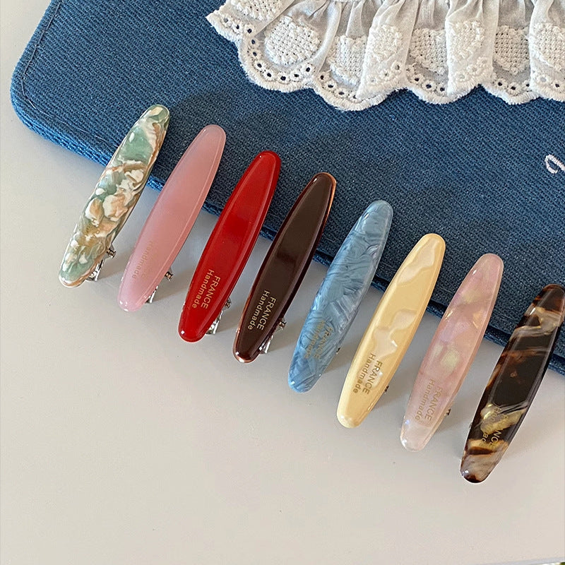 Oval Duckbill Hair Clip - DippedShop Wholesale - #3635