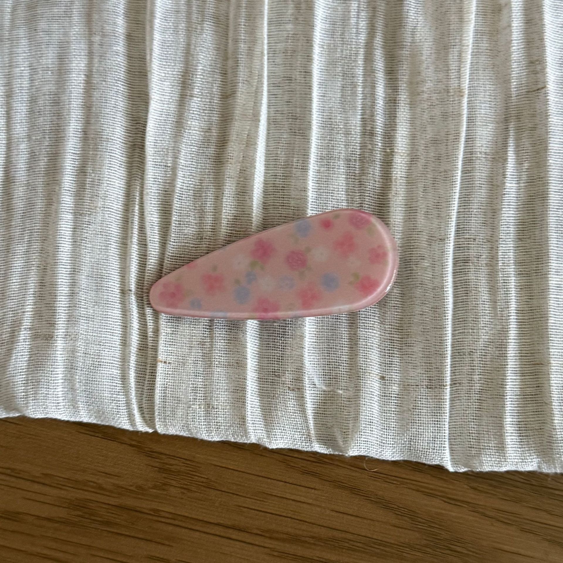 Cute Polka Dots Droplet Acetate Hair Clip 8AS6HCP362L
