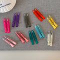 Minimalist Matte Jelly Duckbill Hair Clip 8AS6HCP377L