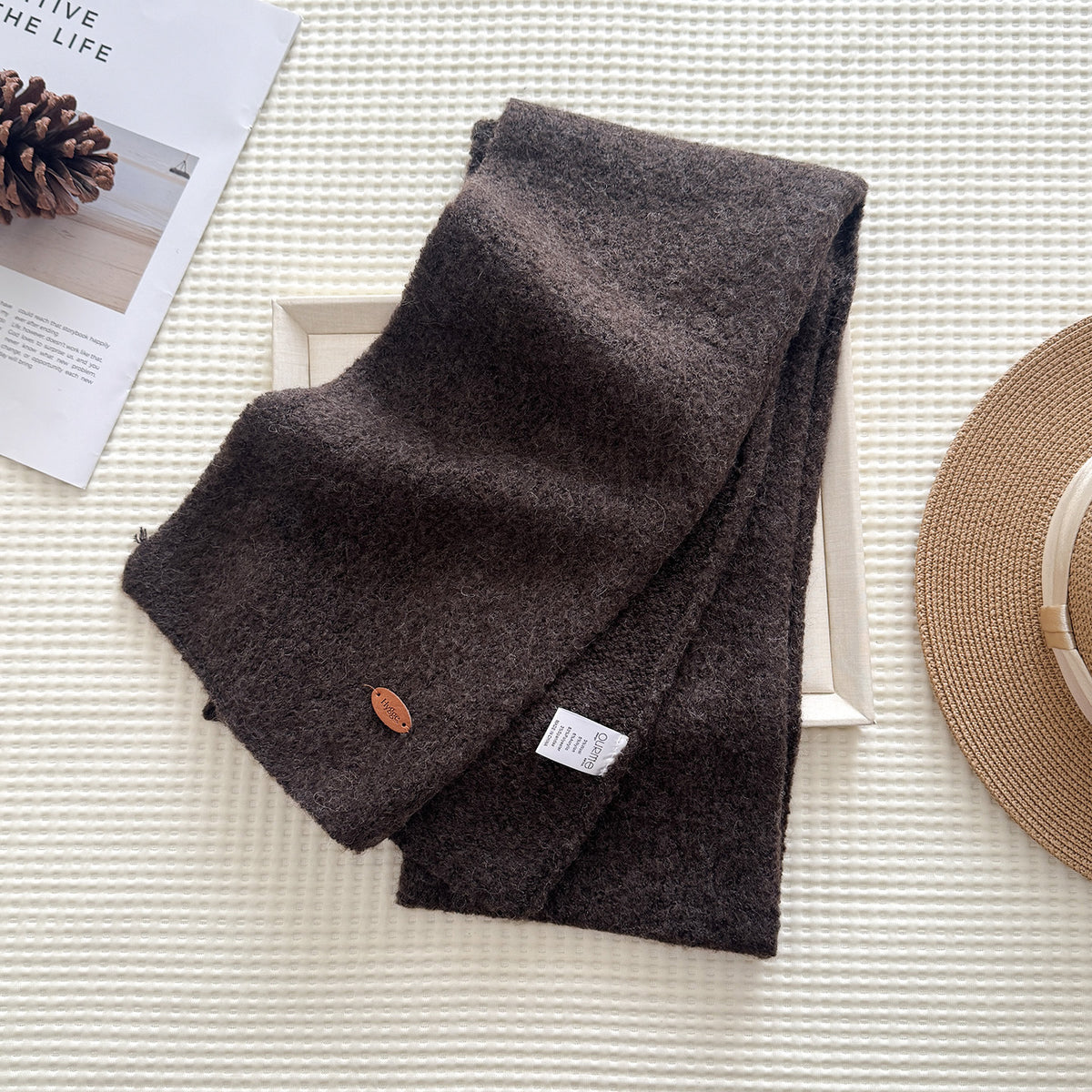 Blend Knit Scarf - DippedShop Wholesale - #7443
