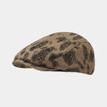 Retro Leopard Print Breathable Street Gatsby Cap 8BK6HAT196L