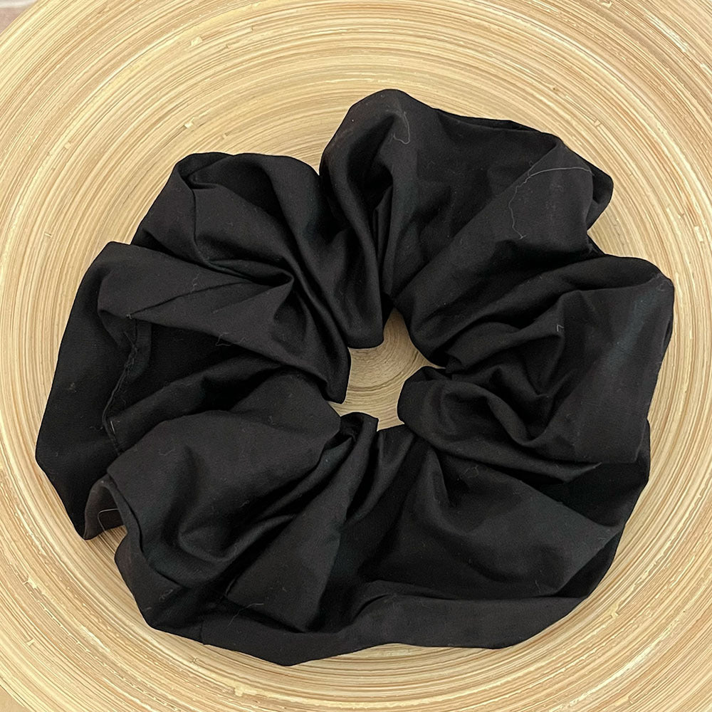Pure Color Oversized Cotton Scrunchie 6W6HSR460
