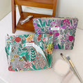 Large Capacity Floral Embroidery Cosmetic Bag MK2BW6W10BOB400