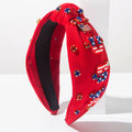 Solid Color USA Flag Patch Hair Band 8AS6HBD58T