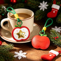 Cute Christmas Tree Reindeer Keychain Bag Charm 6W10BBC828